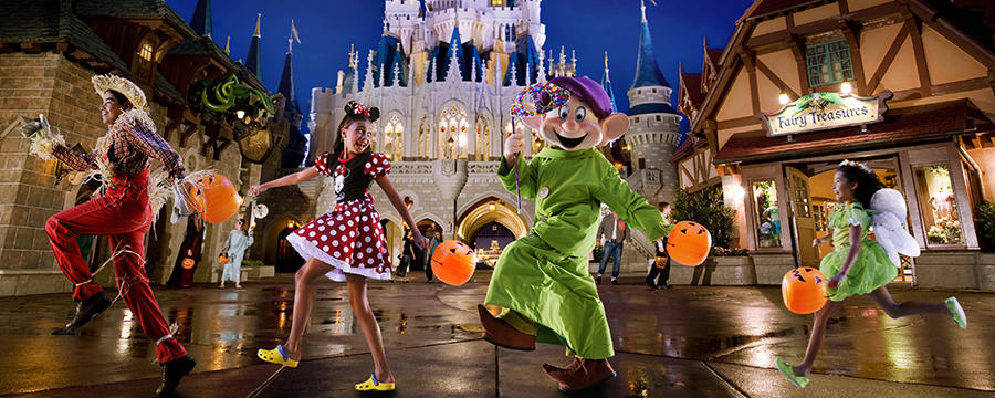 Halloween MNSSHP Disney World