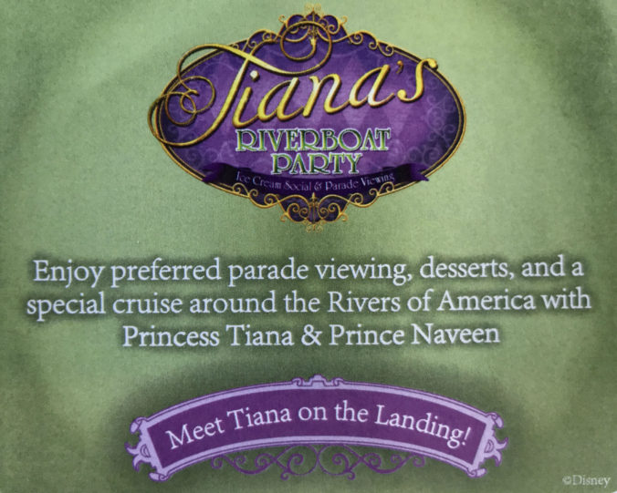 tiana riverboat parade