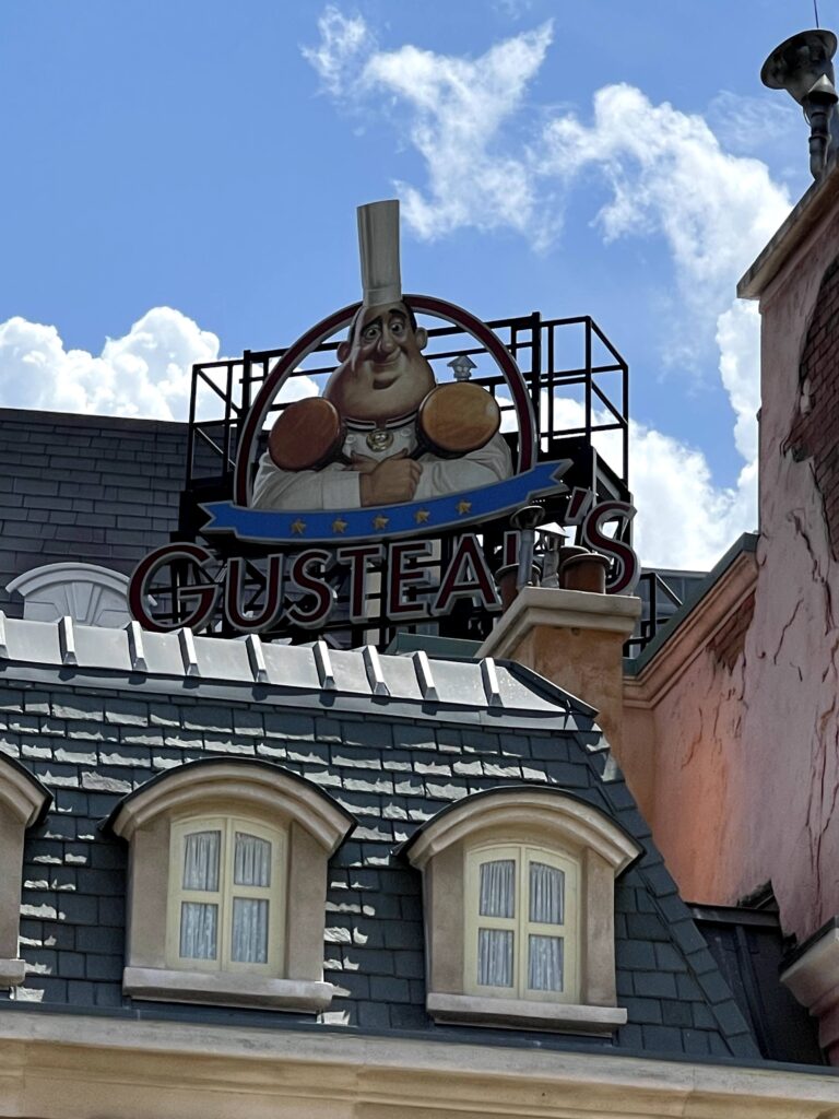 ratatouille gusteau sign